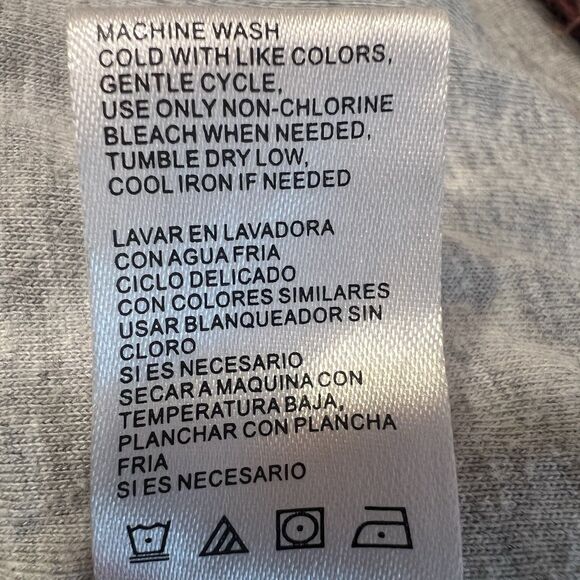 Weatherproof Vintage Sherpa Pullover 1/4 Zip Fleece Jacket Medium Maroon Cozy - Picture 12 of 13